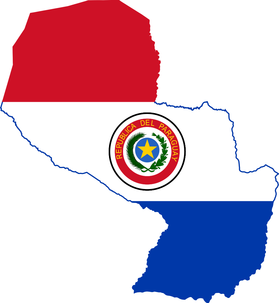 Flag of Paraguay Paraguay River Map - Gen IPTV Subscription High Quality IPTV Service in Paraguay